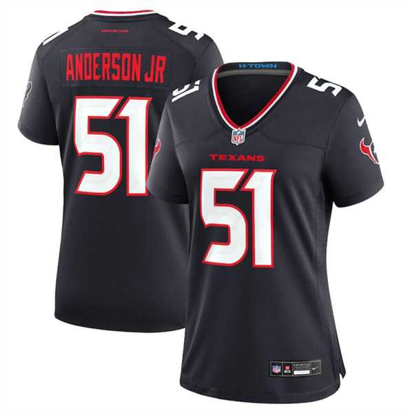 Women's Houston Texans #51 Will Anderson Jr. Navy 2024 Stitched Jersey Dzhi,We sell and wholesale Women's Houston Texans #51 Will Anderson Jr. Navy 2024 Stitched Jersey Dzhi on line form chian!